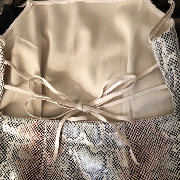 SOLD //Urban Outfitters snake print mesh dress - Picture 3 of 3